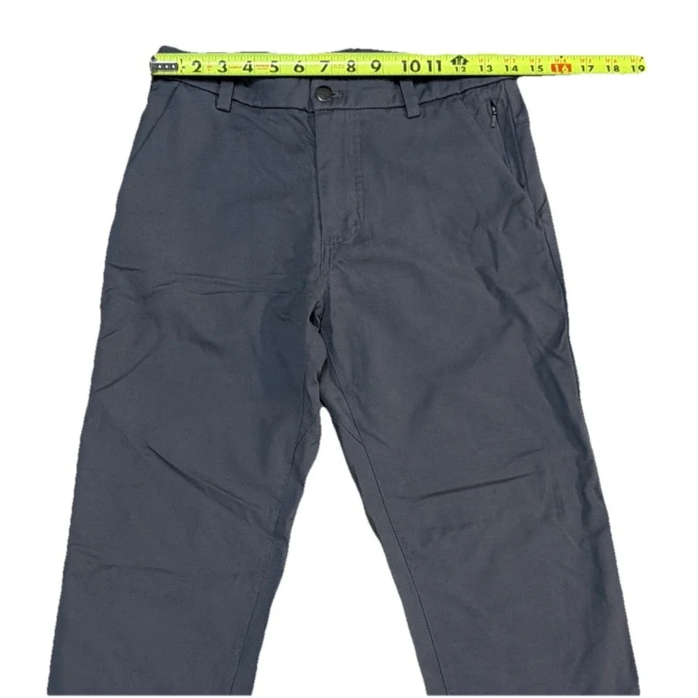 Lululemon Men's Gray 28x28 Dress Casual Golf Pants Stretch Comfort